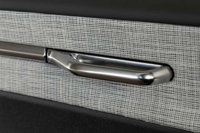 2025 Volvo EX30 door handle flax interior