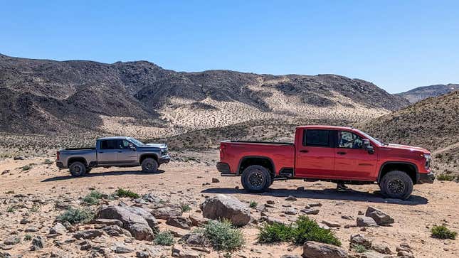 Image for article titled Go Off-Roading With The Chevy ZR2 And ZR2 Bison Family