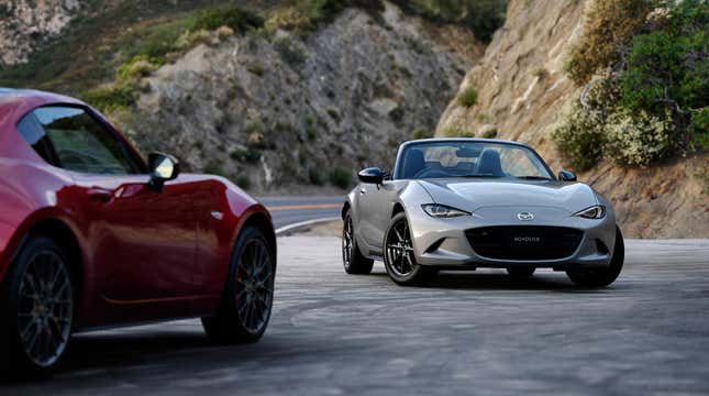 Image for article titled 2024 Mazda Miata Gets A New Limited-Slip Differential And More In JDM Facelift